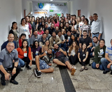 Assoreamento. Este foi o impacto/desafio que a equipe vencedora do 1o. Hackathon Ambiental de Londrina propôs solucionar. A maratona de desenvolvimento tecnológico, realizada pela Companhia de Saneamento do Paraná (Sanepar), Faculdade Pitágoras e Universidade Tecnológica Federal do Paraná (UTFPR), envolveu 100 alunos das diferentes habilitações em Engenharia das duas instituições de ensino no último fim de semana. Foto: Divulgação/Sanepar