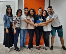 Assoreamento. Este foi o impacto/desafio que a equipe vencedora do 1o. Hackathon Ambiental de Londrina propôs solucionar. A maratona de desenvolvimento tecnológico, realizada pela Companhia de Saneamento do Paraná (Sanepar), Faculdade Pitágoras e Universidade Tecnológica Federal do Paraná (UTFPR), envolveu 100 alunos das diferentes habilitações em Engenharia das duas instituições de ensino no último fim de semana. Foto: Divulgação/Sanepar