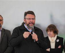 O governador Carlos Massa Ratinho Junior lança nesta terça-feira (03) o Programa de Apoio ao Cooperativismo da Agricultura Familiar no Palácio Iguaçu.   03/09/2019 - Foto: Geraldo Bubniak/AEN