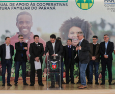 O governador Carlos Massa Ratinho Junior lança nesta terça-feira (03) o Programa de Apoio ao Cooperativismo da Agricultura Familiar no Palácio Iguaçu.   03/09/2019 - Foto: Geraldo Bubniak/AEN