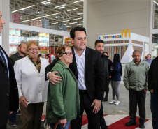 O governador Carlos Massa Ratinho Junior participa nesta quarta-feira (04) da   inauguração do Max Atacadista de Pinhais, na Região Metropolitana de Curitiba.   03/09/2019 - Foto: Geraldo Bubniak/AEN