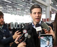 O governador Carlos Massa Ratinho Junior participa nesta quarta-feira (04) da   inauguração do Max Atacadista de Pinhais, na Região Metropolitana de Curitiba.   03/09/2019 - Foto: Geraldo Bubniak/AEN