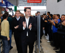 O governador Carlos Massa Ratinho Junior destacou nesta quarta-feira (4) os empreendimentos do setor comercial, inaugurados nesta semana, e que geram 600 novos empregos em Curitiba e Região Metropolitana
