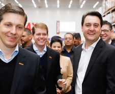 O governador Carlos Massa Ratinho Junior destacou nesta quarta-feira (4) os empreendimentos do setor comercial, inaugurados nesta semana, e que geram 600 novos empregos em Curitiba e Região Metropolitana