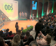 A Secretaria da Justiça, Família e Trabalho do Paraná foi a vencedora do prêmio Sesi ODS – Objetivos de Desenvolvimento Sustentável 2019 na categoria Poder Público, com o programa Renda Agricultor Familiar, que beneficia 5.600 famílias rurais em situação de vulnerabilidade social de 156 municípios paranaenses. A revelação dos vencedores foi realizada nesta quinta-feira (05), em solenidade no Campus da Indústria, em Curitiba. Foto: Divulgação/SEJUF