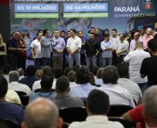 O governador Carlos Massa Ratinho Junior autorizou nesta quinta-feira (12) a liberação de cerca de R$ 20,9 milhões para a ampliação do atendimento da Santa Casa de Paranavaí. Do total, R$ 19,6 milhões são para aquisição de equipamentos para a nova ala do hospital, a Unidade Morumbi. O restante será usado na construção da área que receberá o laboratório de Análises Clínicas do complexo. Foto: José Fernando Ogura/AEN