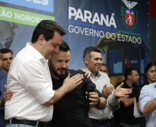 O governador Carlos Massa Ratinho Junior autorizou nesta quinta-feira (12) a liberação de cerca de R$ 20,9 milhões para a ampliação do atendimento da Santa Casa de Paranavaí. Do total, R$ 19,6 milhões são para aquisição de equipamentos para a nova ala do hospital, a Unidade Morumbi. O restante será usado na construção da área que receberá o laboratório de Análises Clínicas do complexo. Foto: José Fernando Ogura/AEN