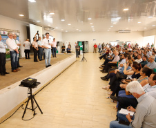 O governador Carlos Massa Ratinho Junior lançou nesta quinta-feira (12), em Paranavaí, o Programa de Irrigação, que tem como objetivo aumentar a produtividade agrícola e potencializar a produção do Paraná