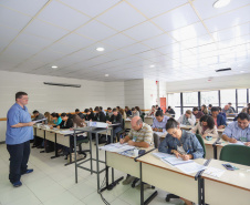 SEAP - Curso para os novos servidores.Curitiba, 10-09-19.Foto: Arnaldo Alves / AEN.