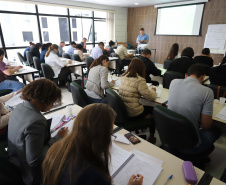 SEAP - Curso para os novos servidores.Curitiba, 10-09-19.Foto: Arnaldo Alves / AEN.