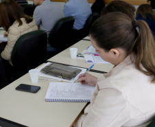 SEAP - Curso para os novos servidores.Curitiba, 10-09-19.Foto: Arnaldo Alves / AEN.