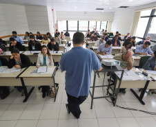 SEAP - Curso para os novos servidores.Curitiba, 10-09-19.Foto: Arnaldo Alves / AEN.