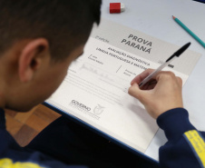 Cerca de 1 milhão de alunos farão a Prova Paraná. Foto: José Fernando Ogura/AEN