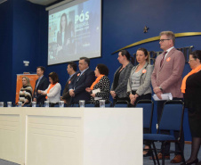 Cerca de 500 profissionais da área da saúde participam nesta quinta e sexta (19 e 20) do I Seminário Integrado de Qualidade e Segurança do Paciente, organizado pela Secretaria Estadual da Saúde, com apoio do Conselho Regional de Enfermagem do Paraná e Unibrasil. Foto: Américo Antonio/SESA
