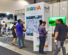 A Paraná Turismo, vinculada à Secretaria de Estado do Desenvolvimento Sustentável e do Turismo, está participando do evento Boat Show, em São Paulo, com um estande para divulgação do turismo náutico do Paraná. O evento começou quinta-feira (19) e segue até terça-feira (24). Participam as principais empresas do mercado náutico. Foto: Denis Ferreira Netto/SEDEST