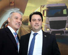 O Governo do Paraná apresentou nesta segunda-feira (23), em evento com o governador Carlos Massa Ratinho Junior, no Palácio Iguaçu, a carteira de projetos de parcerias público-privadas (PPP). Serão apresentados projetos previstos, com estimativas de prazos, investimentos e um quadro com a evolução do planejamento de cada um. Curitiba,23/09/2019 Foto:Jaelson Lucas / AEN