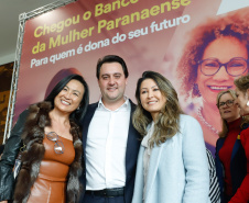 O governador Carlos Massa Ratinho Junior apresentou nesta terça-feira (24) o programa Banco da Mulher Paranaense, iniciativa do Governo do Estado para incentivar o empreendedorismo feminino em todos os setores econômicos, visando gerar mais emprego e renda no Estado.