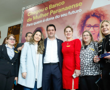 O governador Carlos Massa Ratinho Junior apresentou nesta terça-feira (24) o programa Banco da Mulher Paranaense, iniciativa do Governo do Estado para incentivar o empreendedorismo feminino em todos os setores econômicos, visando gerar mais emprego e renda no Estado.