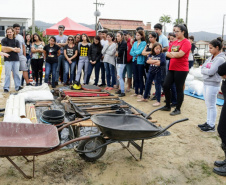Portos formam agentes ambientais voluntários. Foto: Divulgação/Portos do Paraná