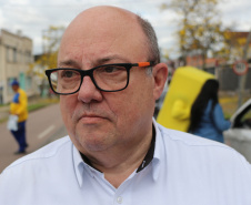 Curitiba, 25 de Setembro de 2019. Blitz Educativa Semana Nacional do Trânsito. Foto: Entrevista Mauro Gil.