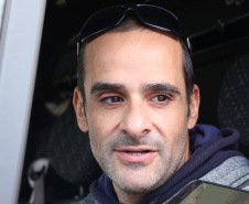 Curitiba, 25 de Setembro de 2019. Blitz Educativa Semana Nacional do Trânsito. Foto: Entrevista Marcelo Ricardo Fagundes.