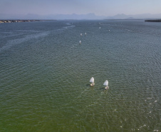 Nesta etapa dos lindeiros serão disputadas canoagem de velocidade, corrida de aventura, vôlei de praia, canoagem slalom, paraquedismo, vela, skate, beach soccer, handebol de areia, pesca, futevôlei, corrida rústica. Haverá também a Maratona Internacional de Foz, uma realização do Serviço Social do Comércio (Sesc) do Paraná, que deverá reunir 4 mil atletas. A largada será domingo (29). Foto: José Fernando Ogura/AEN