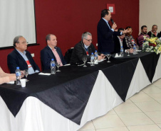 Aconteceu nesta sexta-feira (27) a 43ª Reunião Ordinária do Conselho Estadual das Cidades (Concidades). Uma das questões principais foi a intensificação das atividades a partir da sua restruturação e de programas de qualificação dos seus integrantes. Foto: Divulgação/SEDU