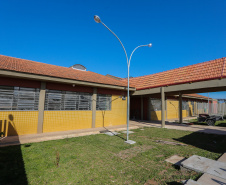 Obras do Colégio Estadual Ribeirão Grande no Jardim Paulista em Campina Grande do Sul. 30/09/2019  -  Foto: Geraldo Bubniak/AEN