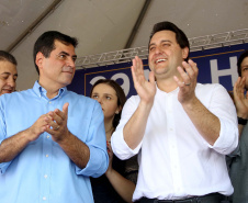 Governador Carlos Massa Ratinho Junior em Londrina. Londrina,03/10/2019 Foto:Jaelson Lucas / AEN