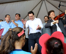 Governador Carlos Massa Ratinho Junior em Londrina. Londrina,03/10/2019 Foto:Jaelson Lucas / AEN