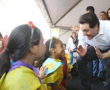 Governador Carlos Massa Ratinho Junior em Londrina. Londrina,03/10/2019 Foto:Jaelson Lucas / AEN