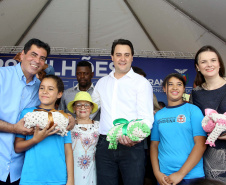 Governador Carlos Massa Ratinho Junior em Londrina. Londrina,03/10/2019 Foto:Jaelson Lucas / AEN