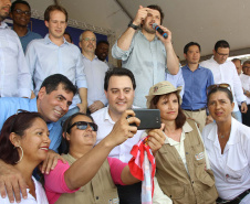 Governador Carlos Massa Ratinho Junior em Londrina. Londrina,03/10/2019 Foto:Jaelson Lucas / AEN