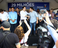 Governador Carlos Massa Ratinho Junior em Londrina. Londrina,03/10/2019 Foto:Jaelson Lucas / AEN