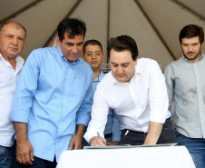 Governador Carlos Massa Ratinho Junior em Londrina. Londrina,03/10/2019 Foto:Jaelson Lucas / AEN