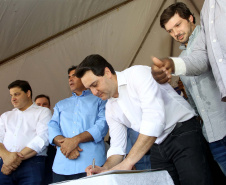 Governador Carlos Massa Ratinho Junior em Londrina. Londrina,03/10/2019 Foto:Jaelson Lucas / AEN