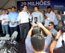 Governador Carlos Massa Ratinho Junior em Londrina. Londrina,03/10/2019 Foto:Jaelson Lucas / AEN