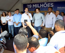 Governador Carlos Massa Ratinho Junior em Londrina. Londrina,03/10/2019 Foto:Jaelson Lucas / AEN