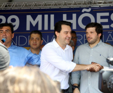 Governador Carlos Massa Ratinho Junior em Londrina. Londrina,03/10/2019 Foto:Jaelson Lucas / AEN