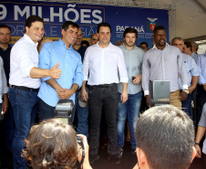 Governador Carlos Massa Ratinho Junior em Londrina. Londrina,03/10/2019 Foto:Jaelson Lucas / AEN