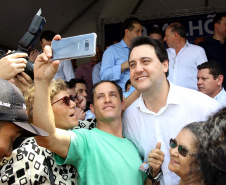 Governador Carlos Massa Ratinho Junior em Londrina. Londrina,03/10/2019 Foto:Jaelson Lucas / AEN
