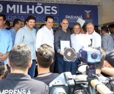 Governador Carlos Massa Ratinho Junior em Londrina. Londrina,03/10/2019 Foto:Jaelson Lucas / AEN