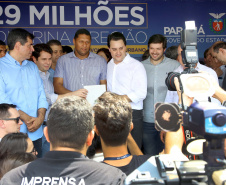 Governador Carlos Massa Ratinho Junior em Londrina. Londrina,03/10/2019 Foto:Jaelson Lucas / AEN