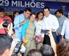 Governador Carlos Massa Ratinho Junior em Londrina. Londrina,03/10/2019 Foto:Jaelson Lucas / AEN