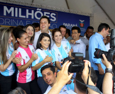 Governador Carlos Massa Ratinho Junior em Londrina. Londrina,03/10/2019 Foto:Jaelson Lucas / AEN