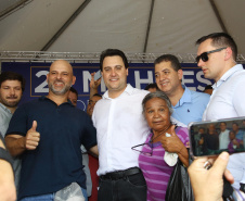 Governador Carlos Massa Ratinho Junior em Londrina. Londrina,03/10/2019 Foto:Jaelson Lucas / AEN