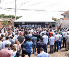 Londrina e outros sete municípios do Norte do Paraná terão R$ 29,8 milhões para fazer investimentos em escolas, ruas, centro cultural e compra de equipamentos. O governador Carlos Massa Ratinho Junior esteve nesta quinta-feira (03) em Londrina, onde recebeu os prefeitos e autorizou as licitações e homologações dos projetos.