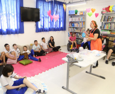  Visita técnica à Escola de Educação Especial Infantil. Foto: José Fernando Ogura/AEN