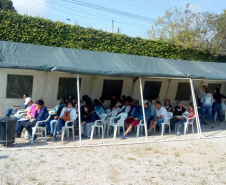 A Secretaria da Justiça, Família e Trabalho realizou nesta sexta-feira (4), no bairro Tatuquara, em Curitiba, a segunda edição do programa Governo nos Bairros