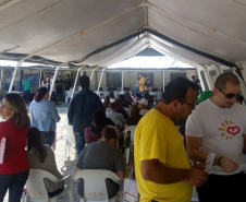 A Secretaria da Justiça, Família e Trabalho realizou nesta sexta-feira (4), no bairro Tatuquara, em Curitiba, a segunda edição do programa Governo nos Bairros
